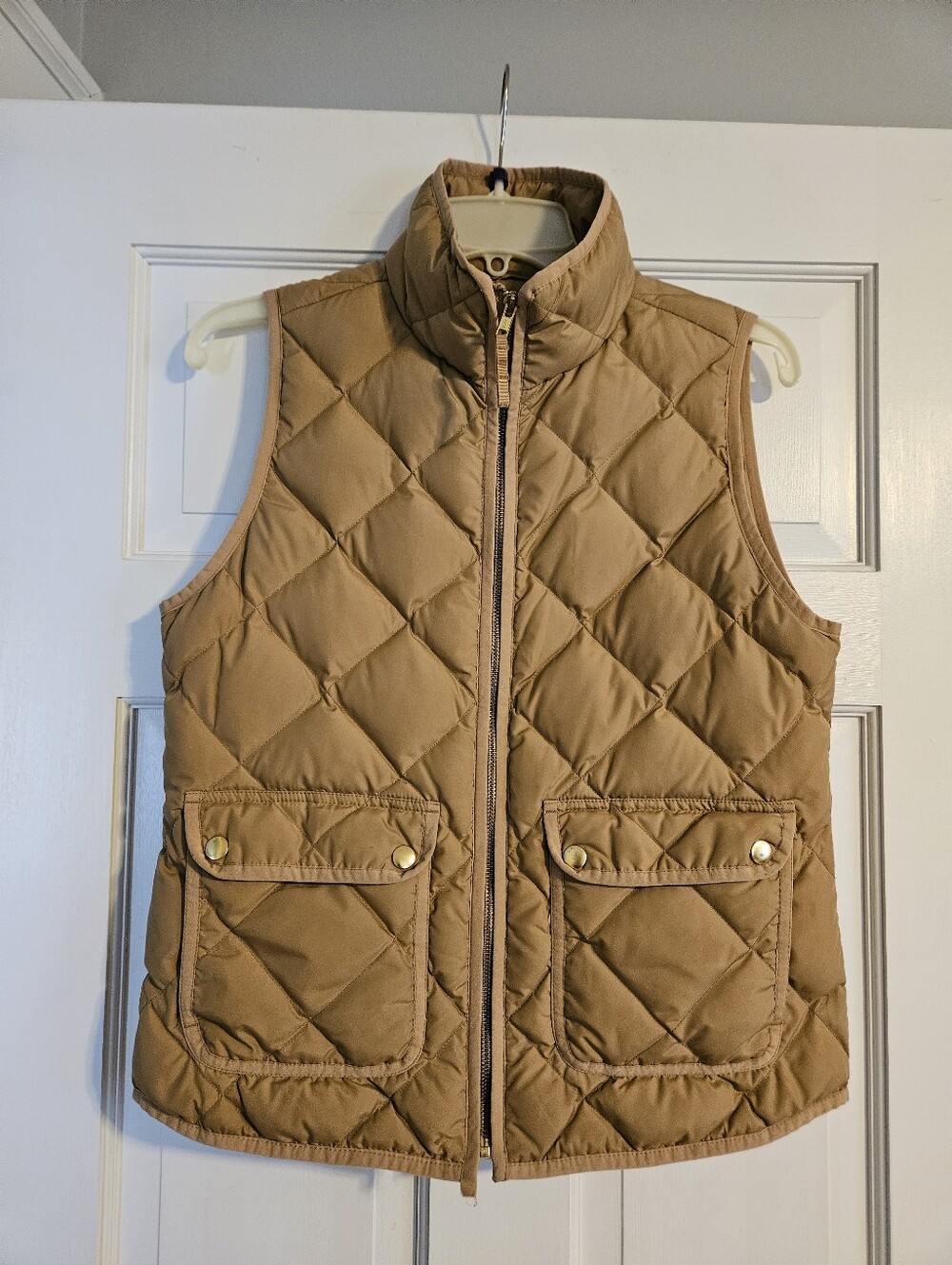 J. Crew Quilted Down Puffer Vest